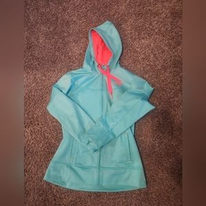 Teal north face